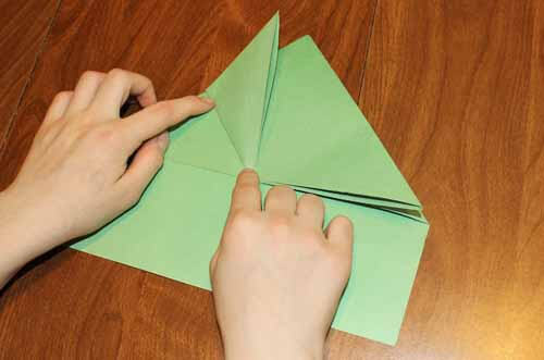 Origami Frog: Step 8
