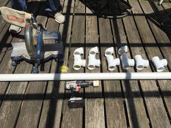 PVC Pipe Planter - Supplies