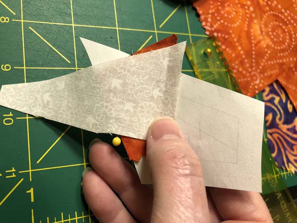 Paper Pieced Butterfly Wall Hanging Add Next Fabric