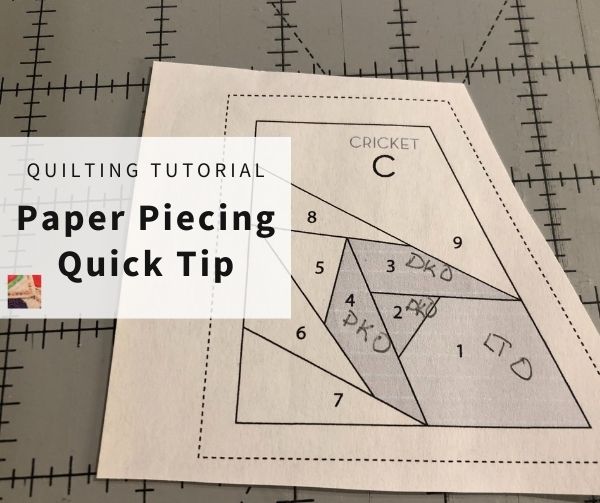 Foundation Paper Piecing Tutorial 