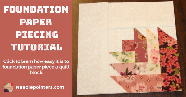 Learn how Easy it is to Paper Piece a Quilt Block (Foundation Piecing)