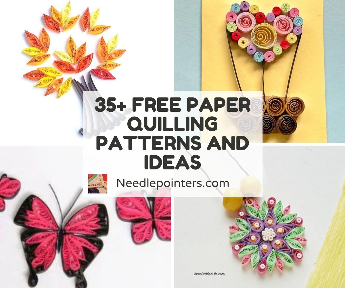 Free Paper Quilling Patterns and Ideas