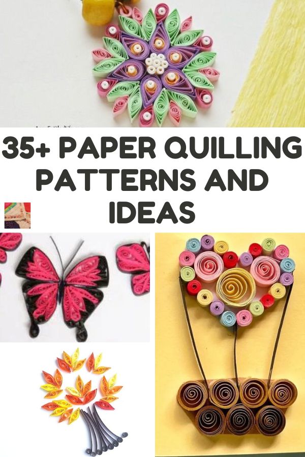 Quilling Patterns for Beginners : Paper Quilling Ideas: Paper Quilling  Projects (Paperback)