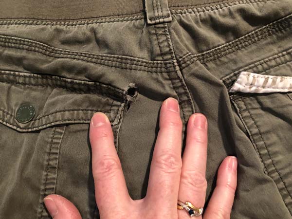 Patch Holes By Pockets In Pants Show Hole 2