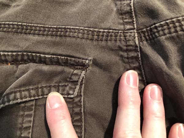 Patch Holes By Pockets In Pants Show Hole 6