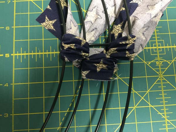 Patriotic Farmhouse Wreath Tutorial Push Together