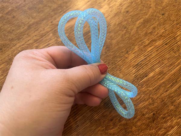 Patriotic Star Wreath 3 Fold Tube