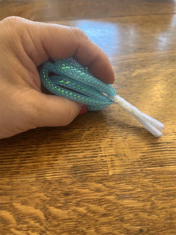 Patriotic Star Wreath 4 Twist Pipe Cleaner