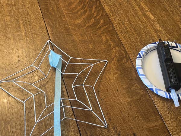 Patriotic Star Wreath 8 Wrap