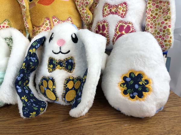 Peekaboo Bunny Closeup with back