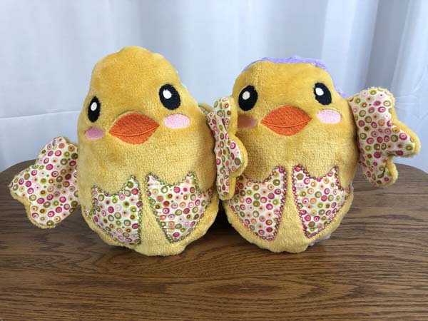 Peekaboo Chick Both Open