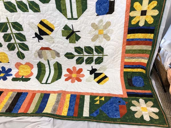 Pen and Paper Quilt Bottom Right