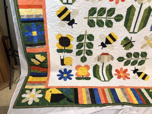 Pen and Paper Quilt BottomLeft