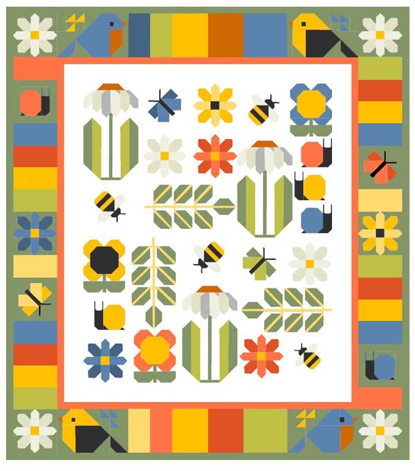 Pen and Paper Quilt In EQ8