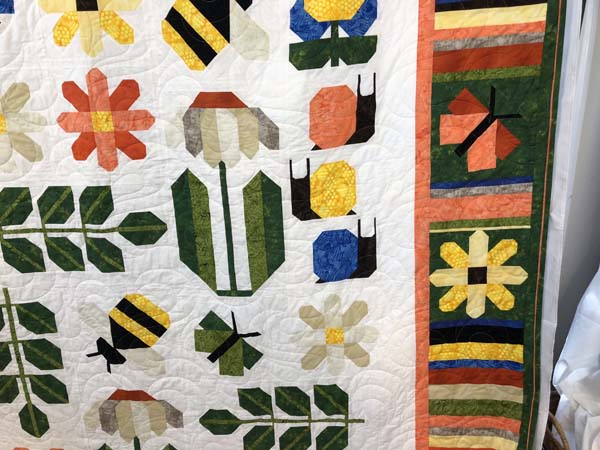 Pen and Paper Quilt Middle