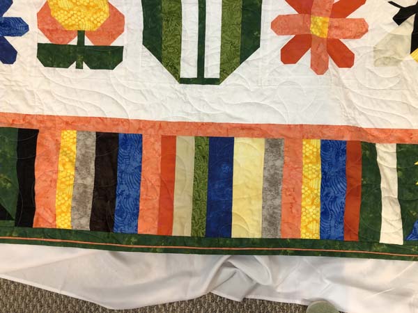 Pen and Paper Quilt Pieced Border 2