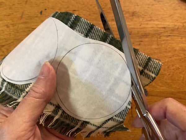 Wool Pennies Cut Out Circles