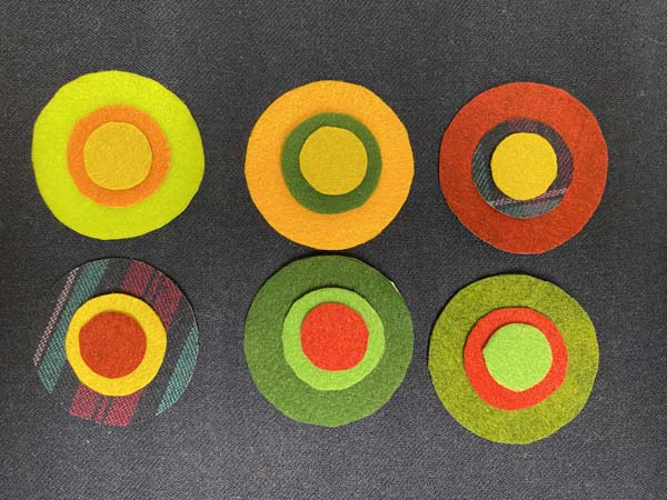 Penny Rug Circles