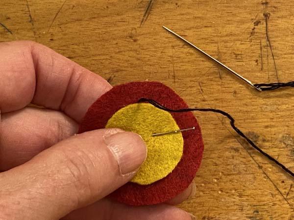 Penny Rug Flower Bookmark 4 Bring Up Thread