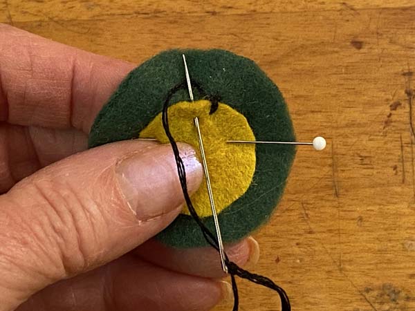 Penny Rug Ornament 11 Next Stitch