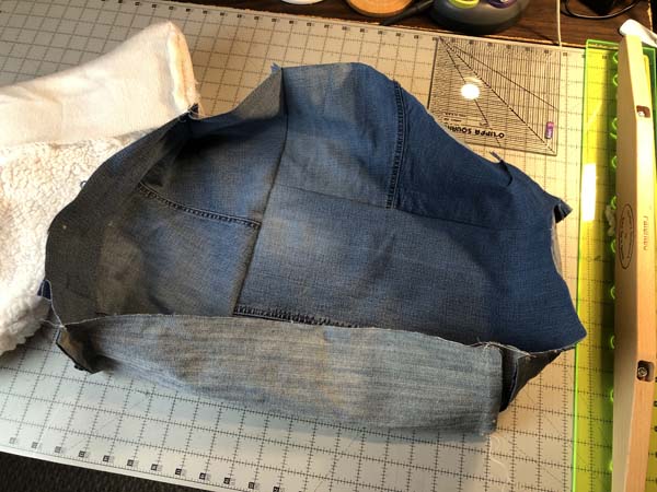 Pet Bed Boxed Corners Sewn