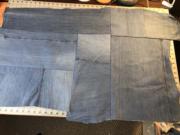 Pet Bed Jean Fabric