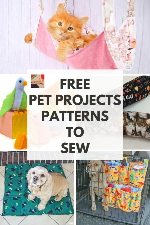 Dog and Cat Projects to Sew