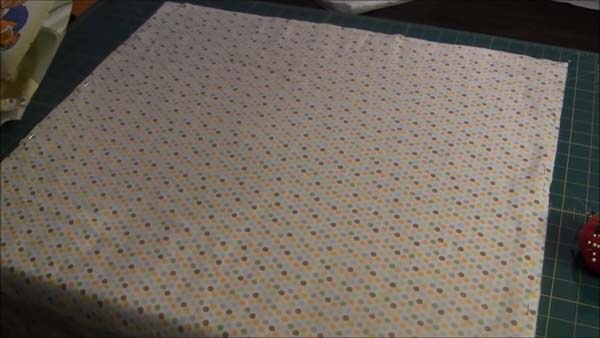 Pillowcase Binding Tutorial Backing and Batting