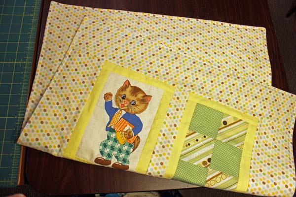 Pillowcase Binding Tutorial Finished