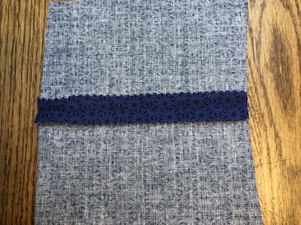 Pinked Seam 12 show wrong side