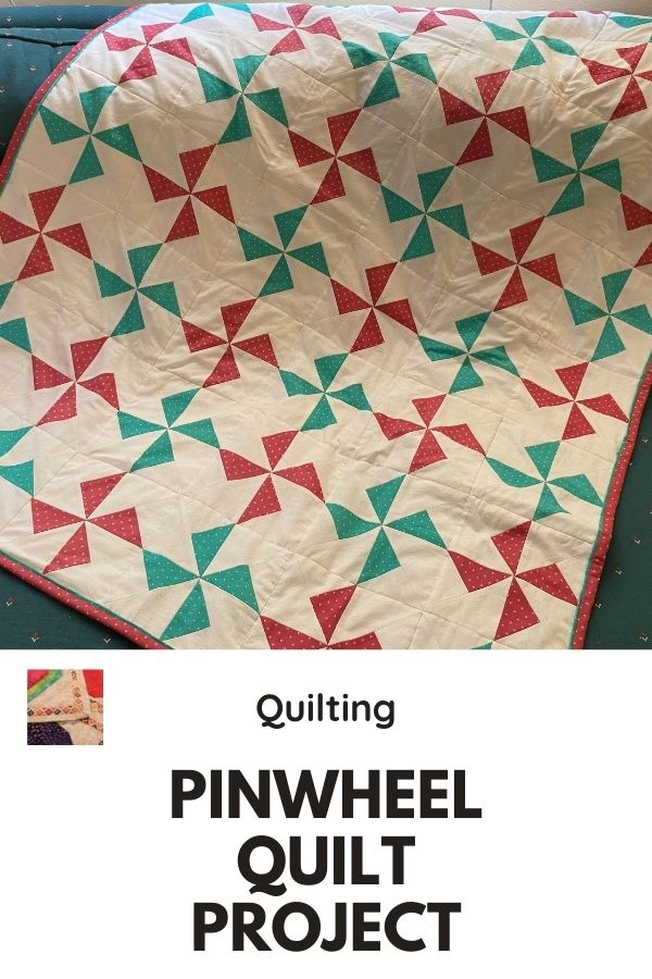 Pinwheel Quilt - pin