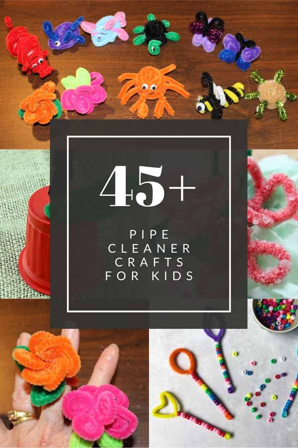 45+ Awesome Pipe Cleaner Crafts for Kids - Happiness is Homemade