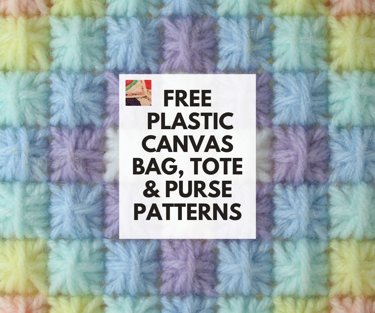 Plastic Canvas for Bags Making / 14.5x40 cm / White - 2 parts | emart.eu