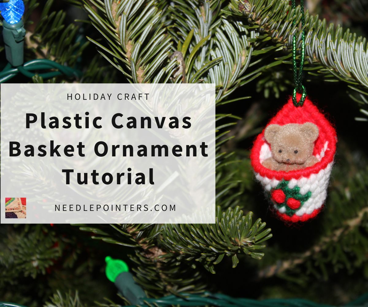 christmas-basket-ornament-with-plastic-canvas-needlepointers-com for Free Printable Plastic Canvas Christmas Ornament Patterns Christmas Basket Ornament with Plastic Canvas | Needlepointers.com for Free Printable Plastic Canvas Christmas Ornament Patterns
