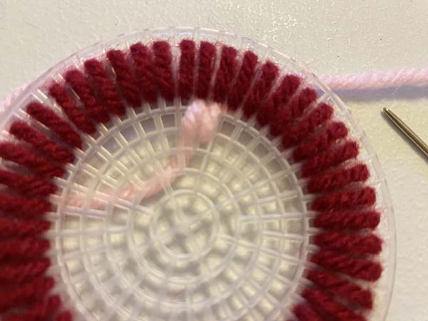 Plastic Canvas Coaster 1 10 Two Stitches Second round