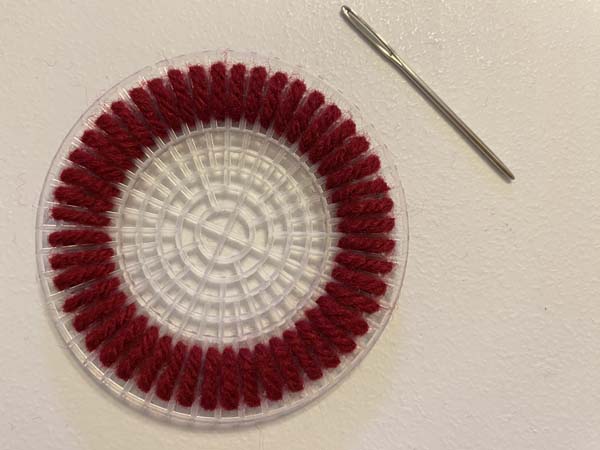 Plastic Canvas Coaster 1 5 Round Completed