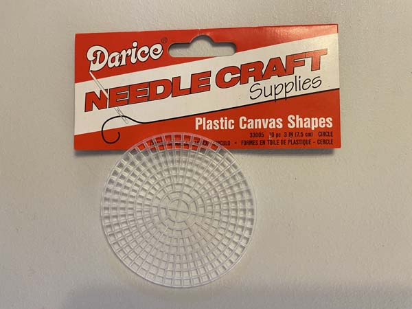 Plastic Canvas Coaster 1 Circle Package