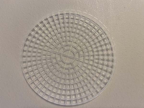 Plastic Canvas Coaster 1 Circle