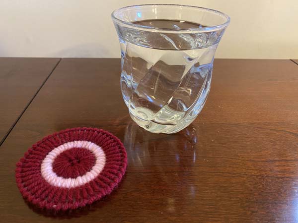 Plastic Canvas Coaster 1 Cup and Coaster