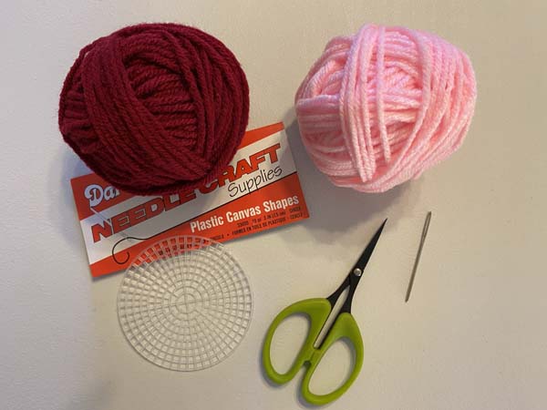 Plastic Canvas Coaster 1 Supplies