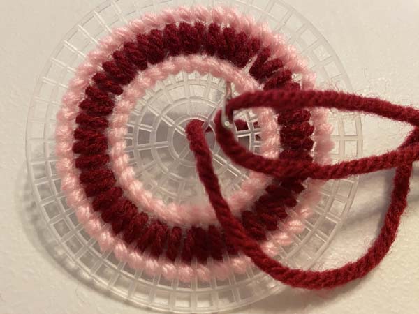 Plastic Canvas Coaster 2 14 Stitch Center Circle