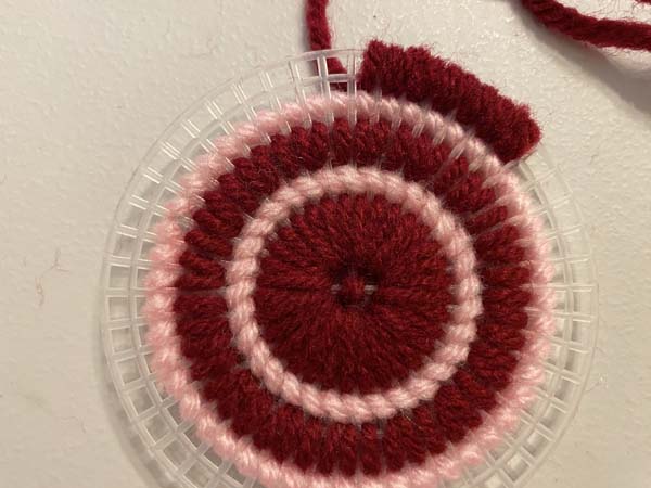 Plastic Canvas Coaster 2 20 Edge stitches