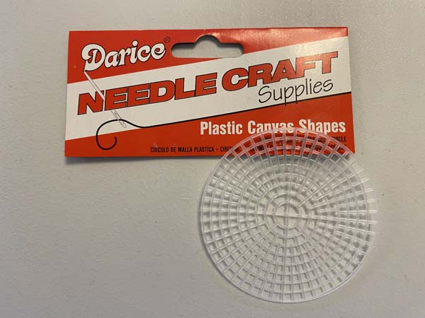 Plastic Canvas Coaster 2 Circle Package