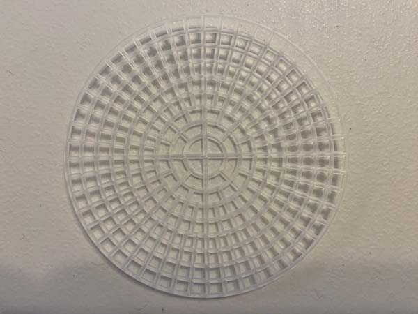 Plastic Canvas Coaster 2 Circle