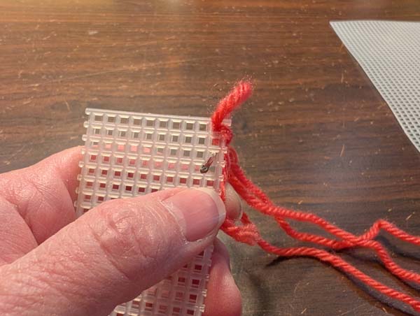 Plastic Canvas Long Legged Cross 4 Skip Hole