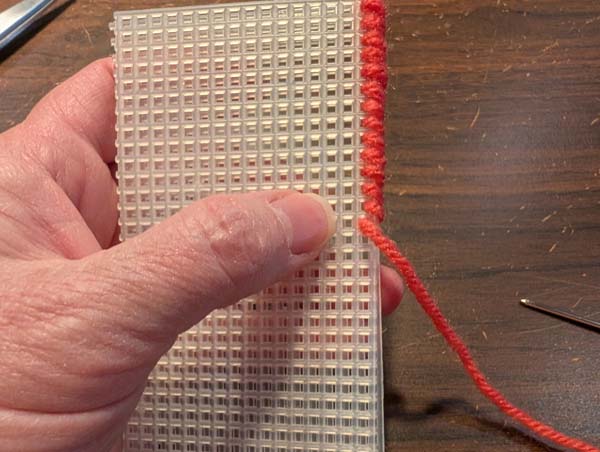 Plastic Canvas Whip Stitch 16 Stitch Complete