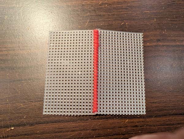 Plastic Canvas Whip Stitch 21 Finished Front