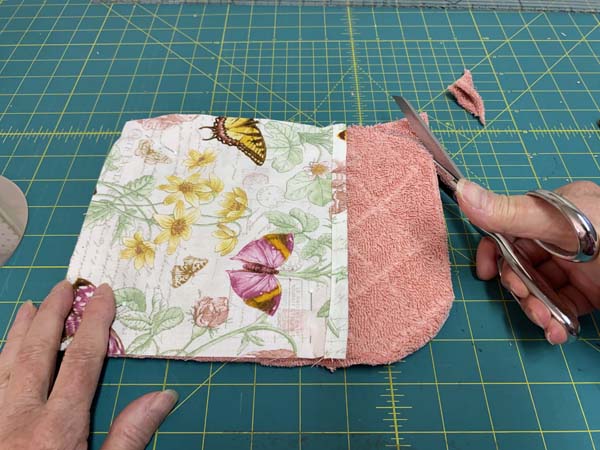 Pocket Towel Potholder 12 Cut Rounded Corners