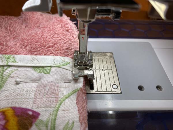 Pocket Towel Potholder 14 Sew Together Layers