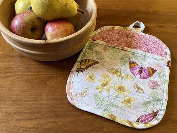 Pocket Towel Potholder 27 Finished